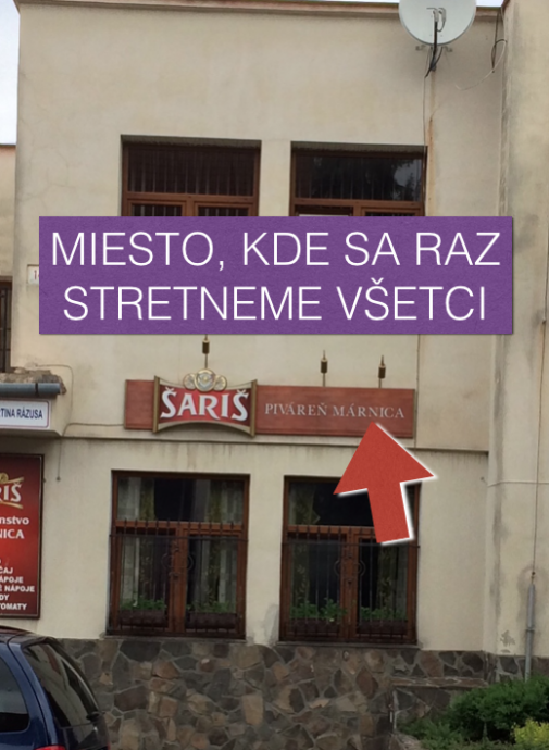 ... kde sa raz stretneme všetci ...